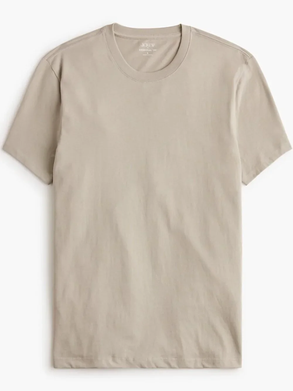 J Crew Men's Essential Tee in Greyed Teak in size Medium